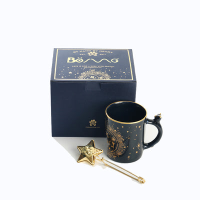 Taza Cerámica Personalizada con Cuchara y Infusor de Té - Image 2