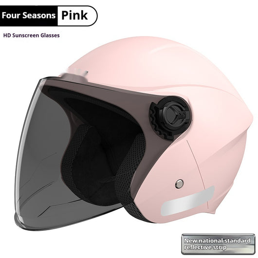 Casco de Moto Eléctrica con Aislamiento Térmico y Protección Contra el Viento - Image 12