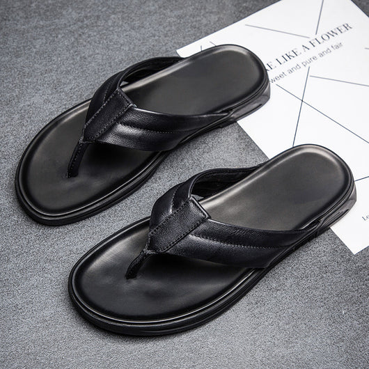 Sandalias de Cuero para Hombre - Chanclas de Playa Cómodas y Elegantes - Image 6
