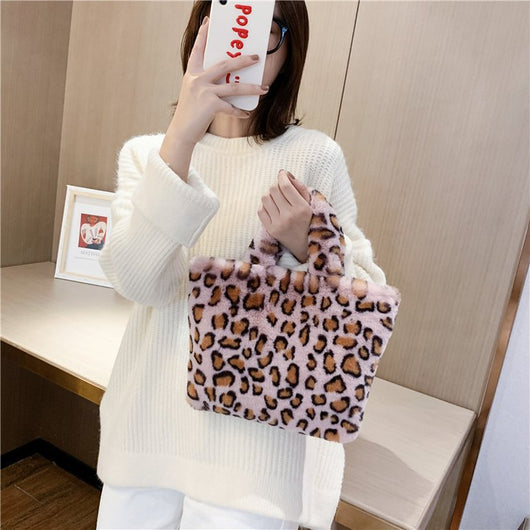 Bolso Tote Leopardo con Cadena y Correa Crossbody - Image 57