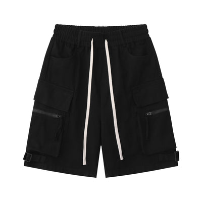 Pantalones Cortos Cargo Casuales con Bolsillos Laterales - Image 12
