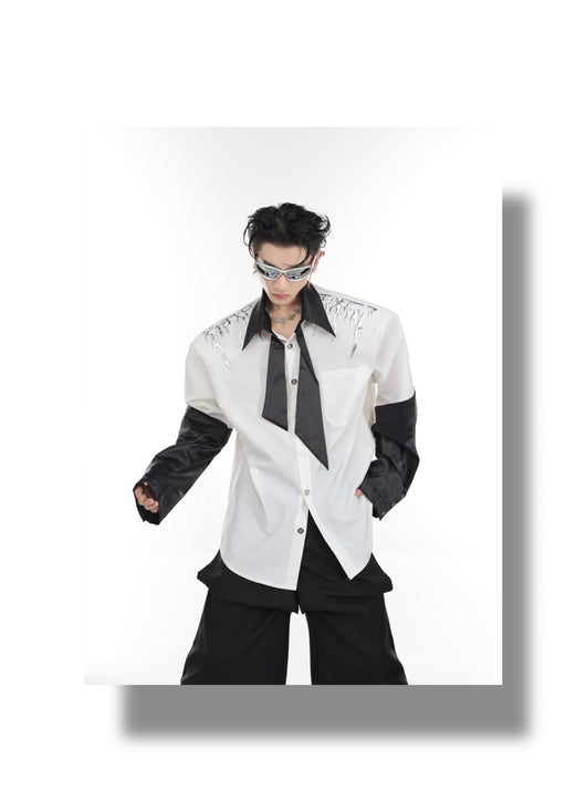 Cardigan Acolchado con Diseño de Costuras y Hombreras - Image 13