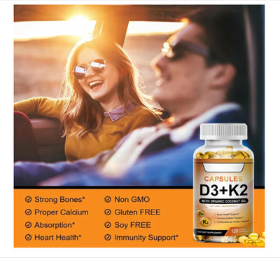Cápsulas Blandas de Vitamina D3 y K2 de Alta Potencia - Image 12