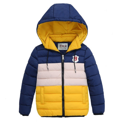 Chaqueta Infantil de Rayas en Algodón y Seda - Diseño Neutro - Image 3