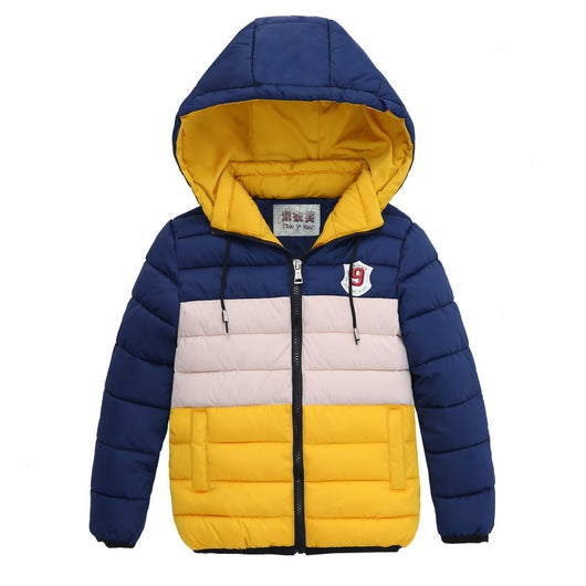 Chaqueta Infantil de Rayas en Algodón y Seda - Diseño Neutro - Image 3