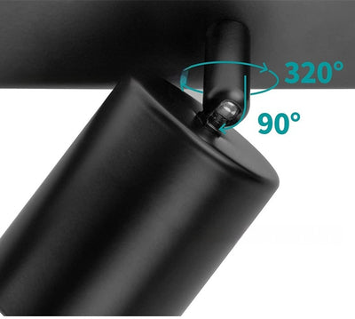 Lámpara de Techo Triarticulada con Ángulo Ajustable para TV y Pared - Image 4
