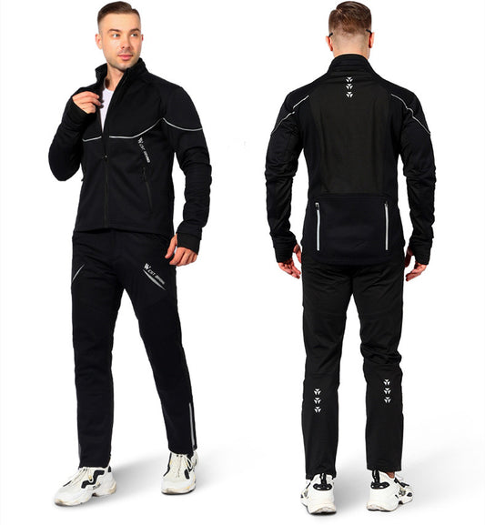 Traje de Ciclismo Térmico con Protección Antigolpes