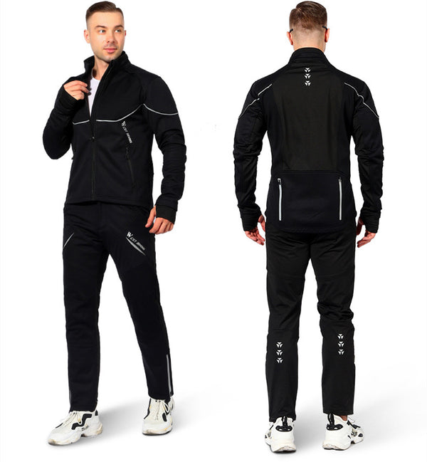 Traje de Ciclismo Térmico con Protección Antigolpes