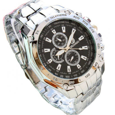 Reloj de Hombre con Correa de Acero Inoxidable - Image 2