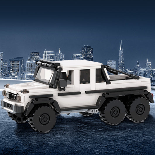 Modelo de Auto G63 AMG 6x6 con Bloques de Construcción - Image 6