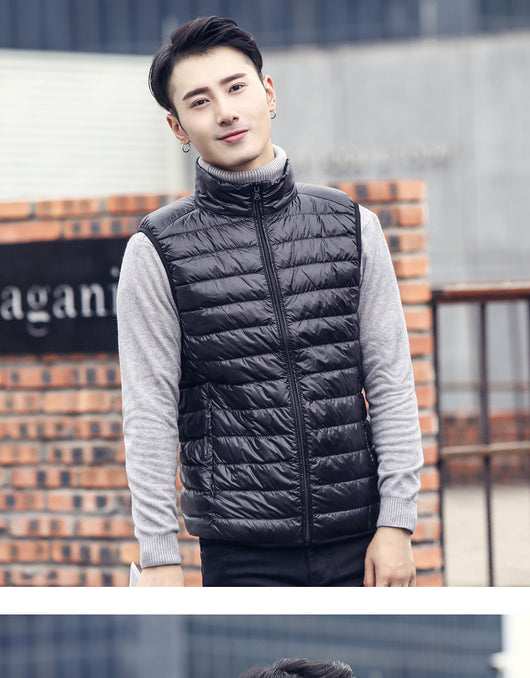 Chaleco Acolchado Ligero para Hombre Tallas Grandes - Image 17