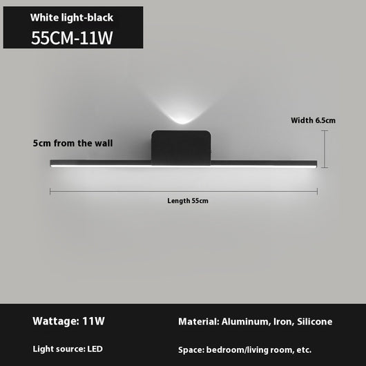 Espejo LED Minimalista de Lujo Moderno con Iluminación Frontal - Image 8