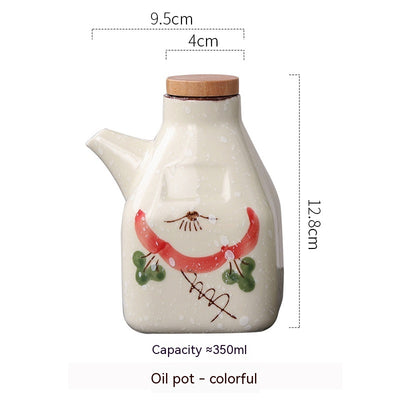 Botellas Dispensadoras de Cerámica Estilo Chino - Image 8