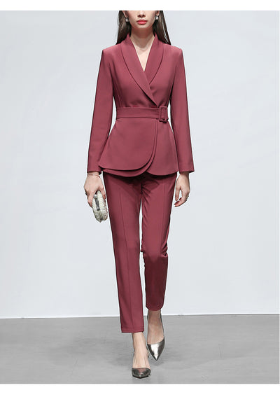 Conjunto de Blazer y Pantalón Casual para Mujer - Image 6