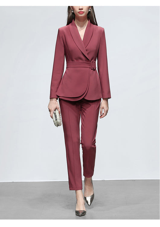 Conjunto de Blazer y Pantalón Casual para Mujer - Image 6