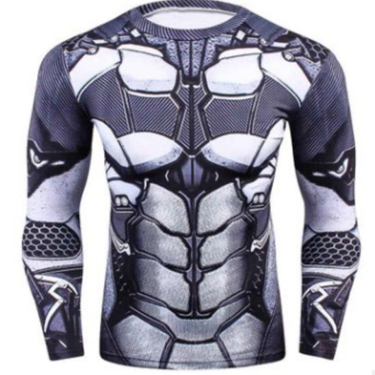 Camiseta Deportiva de Manga Larga con Estampado Digital - Image 4