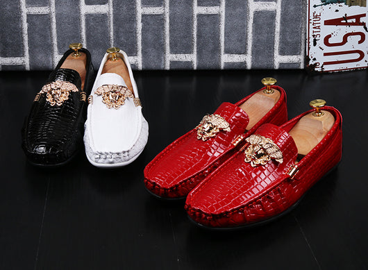 Zapatos de Cuero para Hombre con Estilo Personalizado - Image 2