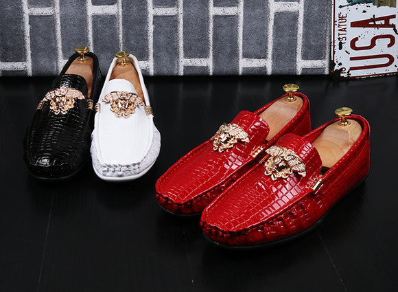 Zapatos de Cuero para Hombre con Estilo Personalizado