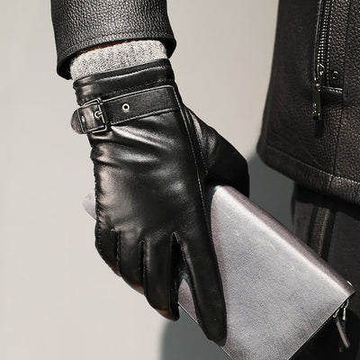 Guantes Térmicos de Gamuza para Conducir y Ciclismo con Tecnología Aislante - Image 7