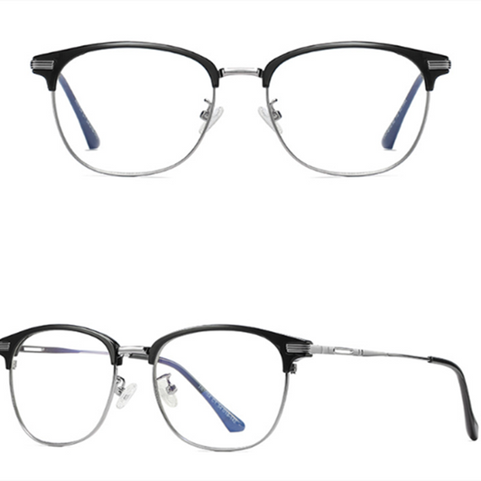 Gafas Retro Azul Luz para Hombre y Mujer