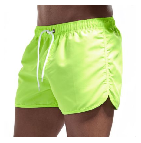 Shorts de Envolvimiento Hombre, Pantalones Cómodos para Casa, Pantalones de Playa Suave - Image 11