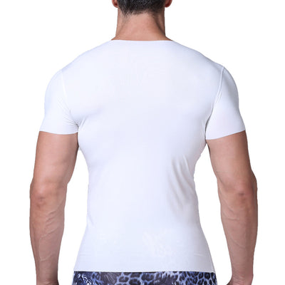 Camisa Básica de Manga Corta en Color Sólido - Image 4