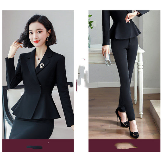 Traje Profesional Mujer Slim Fit - Elegancia y Temperamento Formal - Image 9