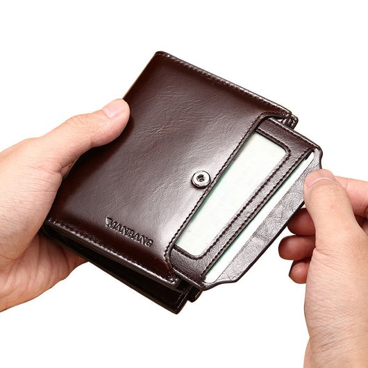 Cartera de Cuero para Hombre con Portacédulas - Image 4