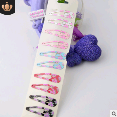 Clip para Cabello Infantil con Diseños Estrellas y Amor - 5 cm - Image 4