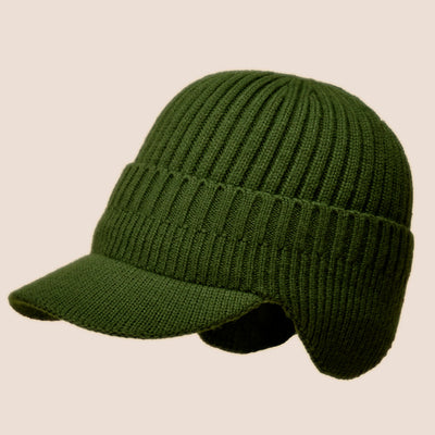 Gorro Tejido de Abrigo para Otoño e Invierno - Protección Auditiva Estilo Europeo - Image 14