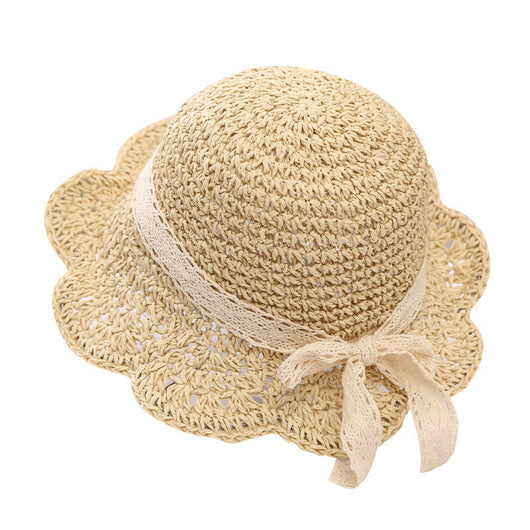 Sombrero de Paja Infantil con Ala Ancha Protección Solar UV - Image 5