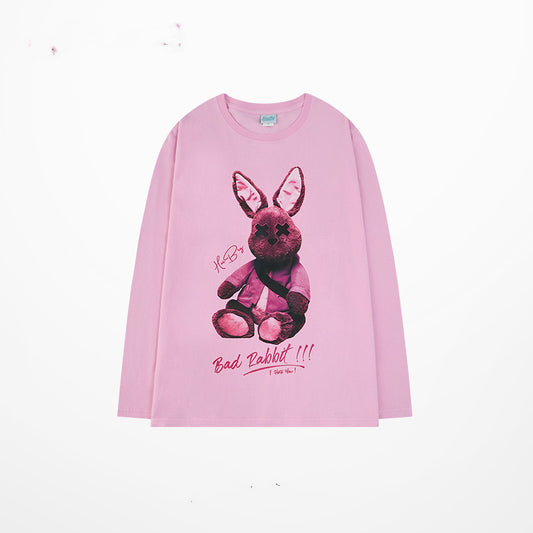 Camiseta Manga Larga Unisex Estilo Coreano National Tide - Image 2