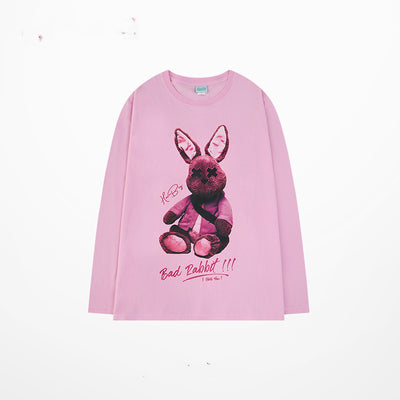Camiseta Manga Larga Unisex Estilo Coreano National Tide - Image 2