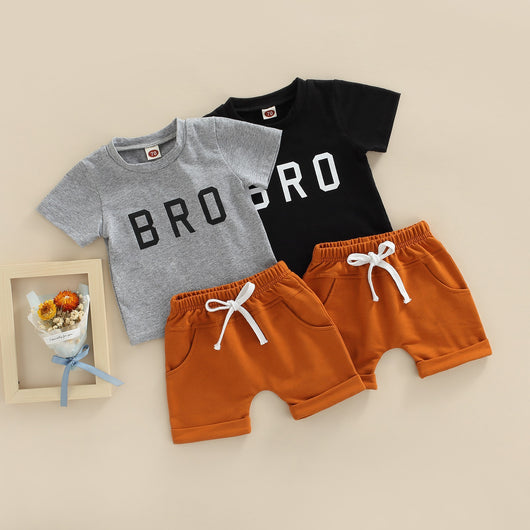 Conjunto Infantil de Algodón: Playera y Shorts para Niño - Image 3