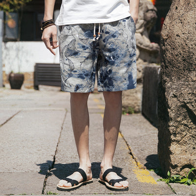 Pantalones Casuales Talla Grande para Hombre con Cierre de Cordones y Corte Recto - Image 20
