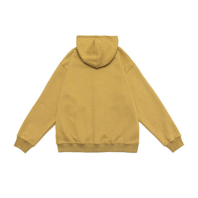 Cardigan Holgado con Capucha para Hombre - Suéter Casual de Color Sólido - Image 3