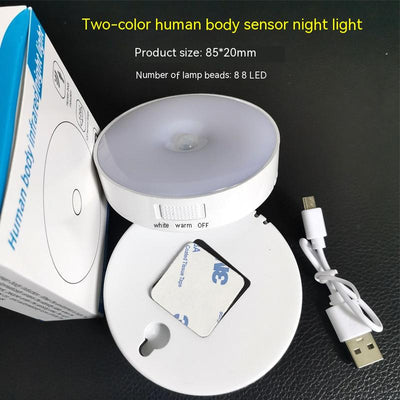 Luz Nocturna LED con Sensor de Movimiento y Carga USB - Image 6