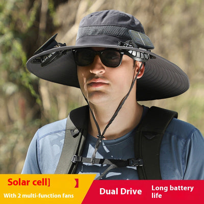 Gorro Solar con Ventilador y Batería de Larga Duración - Image 8