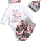 Enterizo Floral para Bebé Niña - Jumpsuit Elegante con Pantalón Estampado