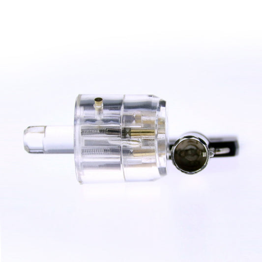 Cilindro de Cerradura de Flor de Ciruelo Transparente con 7 Esferas - Personalizable - Image 2