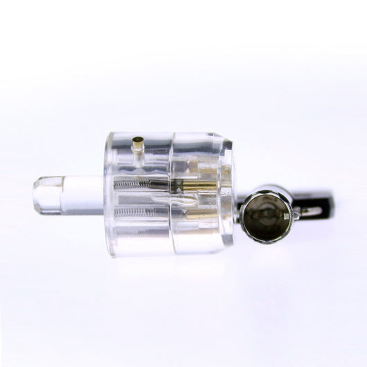 Cilindro de Cerradura de Flor de Ciruelo Transparente con 7 Esferas - Personalizable - Image 2