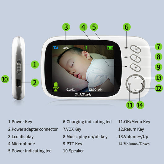 Monitor Digital de Salud para Bebés 3.2 Pulgadas - Image 2