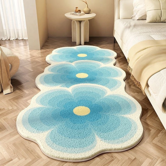 Manta de Cachemir con Diseño Floral para Mesita de Noche - Image 17