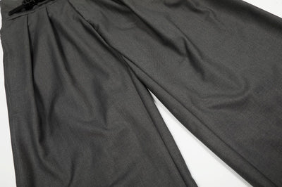 Pantalones Casuales Sofisticados Unisex Corte Relajado Estilo Retro Americano - Image 9