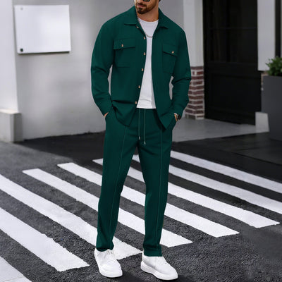 Pantalón Casual de Algodón Texturizado para Hombre - Image 10