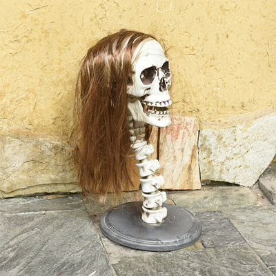 Decoración de Calavera y Tumba para Casa Embrujada - Props Halloween - Image 2