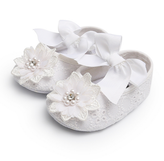 Zapatos de Bebé Princesa con Encaje - Suela Suave para Primeros Pasos - Image 7
