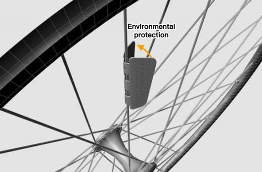 Clips Reflectantes para Radios de Bicicleta - Seguridad Nocturna - Image 9