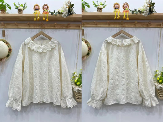 Blusa Suelta Bordada Estilo Artístico - Versátil y Cómoda - Image 6