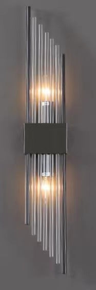 Lámpara de Cristal para Pared de TV - Iluminación Elegante para Sala de Estar - Image 7